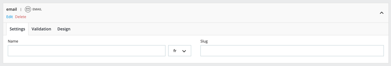 aperçu du champ texte